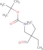 tert-Butyl N-(2-ethyl-2-formylbutyl)carbamate