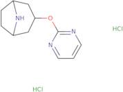 (1R,3R,5S)-3-(Pyrimidin-2-yloxy)-8-azabicyclo[3.2.1]octane dihydrochloride