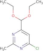 4-chloro-6-(diethoxymethyl)-2-methylpyrimidine