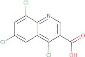 4,6,8-Trichloroquinoline-3-carboxylic acid