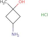 3-Amino-1-methylcyclobutan-1-ol hydrochloride