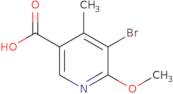 5-Bromo-6-methoxy-4-methylnicotinic acid