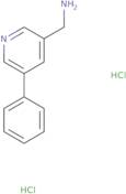 (5-Phenylpyridin-3-yl)methanamine dihydrochloride