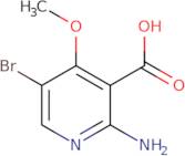 2-Amino-5-bromo-4-methoxynicotinic acid