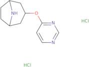 3-(Pyrimidin-4-yloxy)-8-azabicyclo[3.2.1]octane dihydrochloride