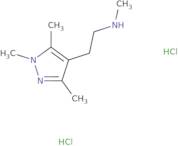 N-Methyl-2-(1,3,5-trimethyl-1H-pyrazol-4-yl)ethan-1-amine dihydrochloride