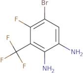 5-Bromo-4-fluoro-3-(trifluoromethyl)benzene-1,2-diamine