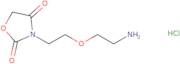3-(2-(2-Aminoethoxy)ethyl)oxazolidine-2,4-dione hydrochloride