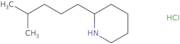 2-(4-Methylpentyl)piperidine hydrochloride