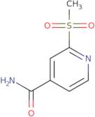 2-(Methylsulfonyl)isonicotinamide