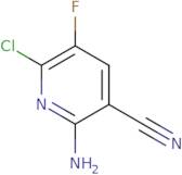 2-Amino-6-chloro-5-fluoropyridine-3-carbonitrile