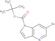 tert-Butyl 6-bromo-1H-pyrrolo[3,2-b]pyridine-1-carboxylate