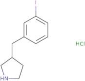 3-[(3-Iodophenyl)methyl]pyrrolidine hydrochloride