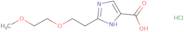 2-[2-(2-Methoxyethoxy)ethyl]-1H-imidazole-4-carboxylic acid hydrochloride