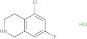 5-Chloro-7-fluoro-1,2,3,4-tetrahydroisoquinoline hydrochloride