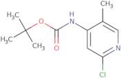 tert-Butyl 2-chloro-5-methylpyridin-4-ylcarbamate