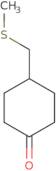 4-[(Methylsulfanyl)methyl]cyclohexan-1-one