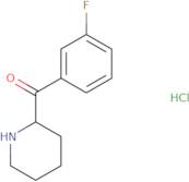2-[(3-Fluorophenyl)carbonyl]piperidine hydrochloride