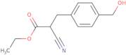 Ethyl 2-cyano-3-[4-(hydroxymethyl)phenyl]propanoate