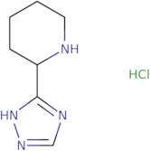 2-(4H-1,2,4-Triazol-3-yl)piperidine hydrochloride