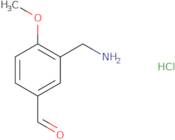 3-(Aminomethyl)-4-methoxybenzaldehyde hydrochloride