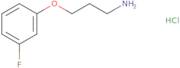 3-(3-Fluorophenoxy)propan-1-amine hydrochloride