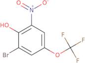 2-Bromo-6-nitro-4-(trifluoromethoxy)phenol