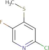 2-Chloro-5-fluoro-4-(methylthio)pyridine