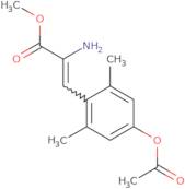 Methyl 3-(4-acetyloxy-2,6-dimethylphenyl)-2-aminoprop-2-enoate