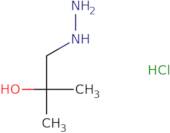 1-Hydrazinyl-2-methylpropan-2-ol hydrochloride