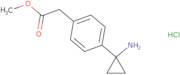 Methyl 2-[4-(1-aminocyclopropyl)phenyl]acetate hydrochloride