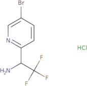 1-(5-Bromopyridin-2-yl)-2,2,2-trifluoroethan-1-amine hydrochloride