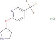 2-(3-Pyrrolidinyloxy)-5-(trifluoromethyl)pyridine hydrochloride