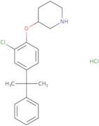3-[2-Chloro-4-(1-methyl-1-phenylethyl)phenoxy]-piperidine hydrochloride