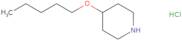4-(Pentyloxy)piperidine hydrochloride