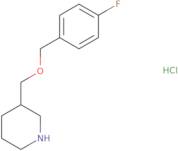 3-(4-Fluoro-benzyloxymethyl)-piperidine hydrochloride