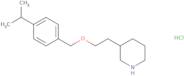 4-Isopropylbenzyl 2-(3-piperidinyl)ethyl ether hydrochloride
