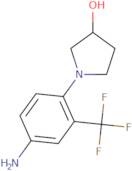 1-[4-Amino-2-(trifluoromethyl)phenyl]pyrrolidin-3-ol