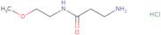 3-Amino-N-(2-methoxyethyl)propanamide hydrochloride