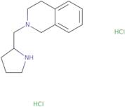 2-[(Pyrrolidin-2-yl)methyl]-1,2,3,4-tetrahydroisoquinoline dihydrochloride