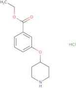 Ethyl 3-(4-piperidinyloxy)benzoate hydrochloride