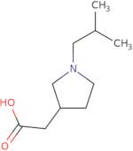 2-(1-Isobutyl-3-pyrrolidinyl)acetic acid