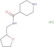 N-(Tetrahydro-2-furanylmethyl)-4-piperidinecarboxamide hydrochloride