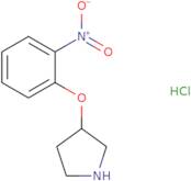 3-(2-Nitrophenoxy)pyrrolidine hydrochloride