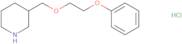 3-[(2-Phenoxyethoxy)methyl]piperidine hydrochloride