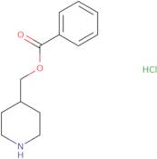 4-Piperidinylmethyl benzoate hydrochloride