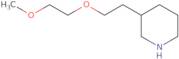 3-[2-(2-Methoxyethoxy)ethyl]piperidine