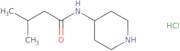 3-Methyl-N-(piperidine-4-yl)butanamido hydrochloride