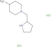 4-Methyl-1-[(pyrrolidin-2-yl)methyl]piperidine dihydrochloride