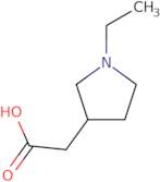 2-(1-Ethylpyrrolidin-3-yl)acetic acid